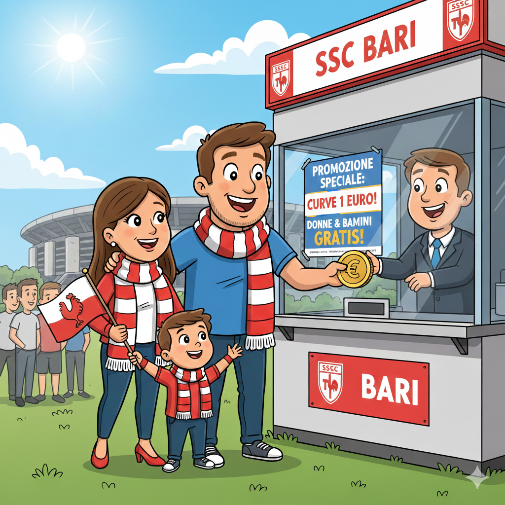Un San Nicola per tutti: CalcioBarese lancia la sfida alla SSC Bari per il 2026