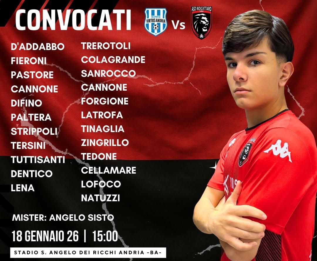 Noicattaro, l'orgoglio rossonero alla prova del nove