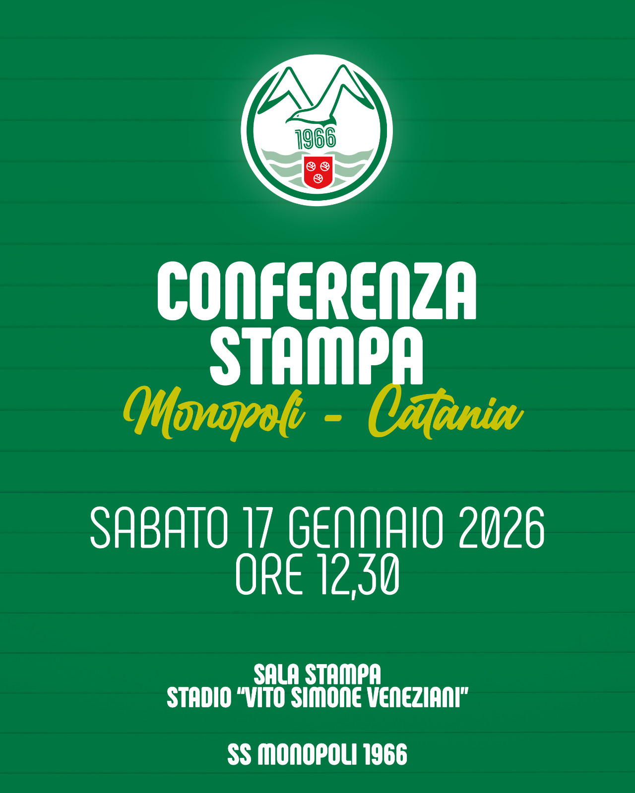 Video - SerieC: conferenza stampa pre partita Monopoli - Catania  miste Colombo 