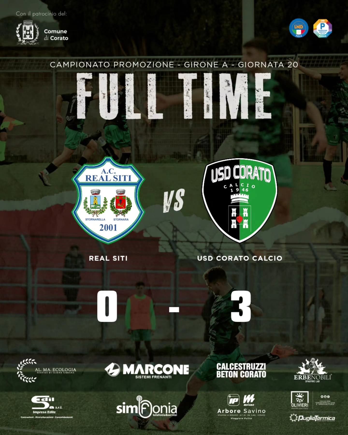 Promozione Girone A: Analisi della 20ª Giornata