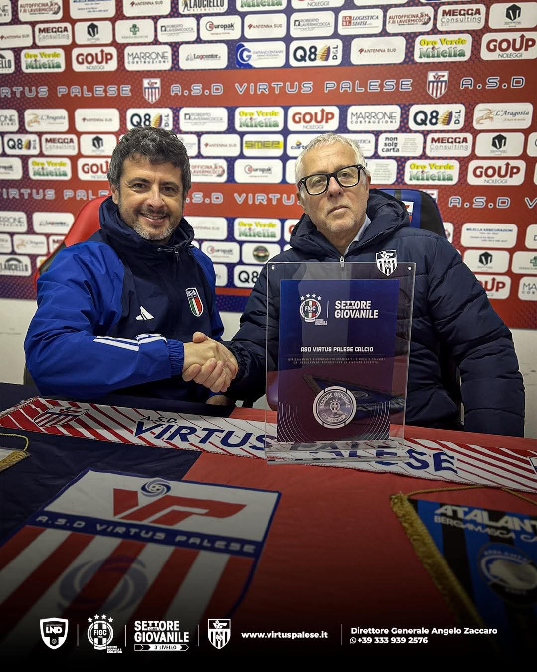 Virtus Palese: la conferma del 3° Livello FIGC premia l’eccellenza giovanile