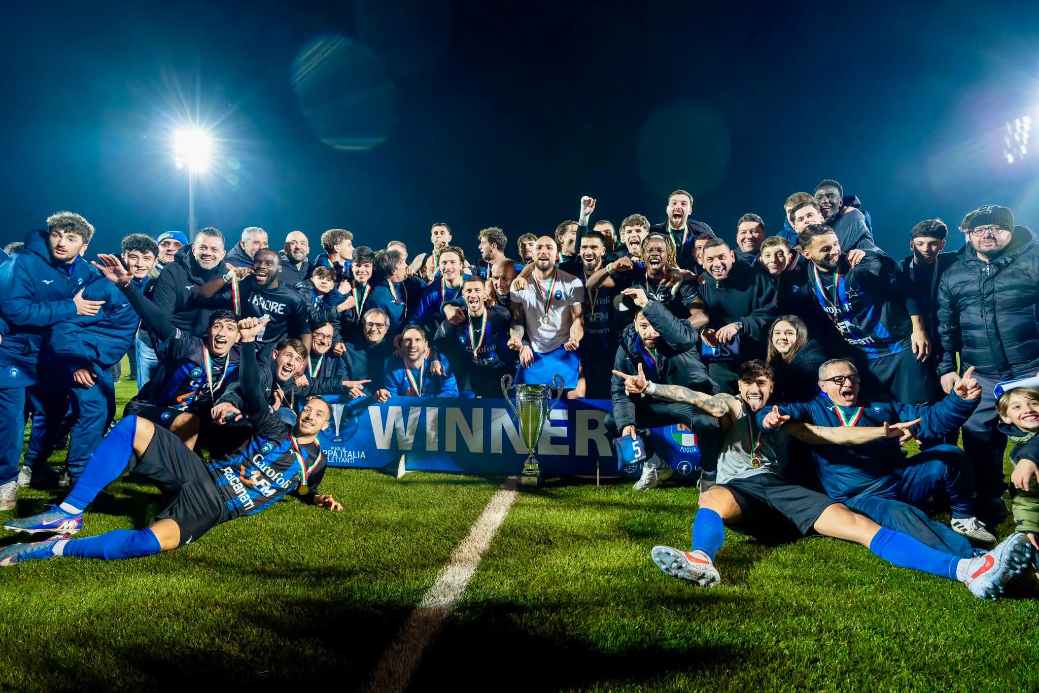 Il Bisceglie alza la Coppa: Citro firma il trionfo nerazzurro