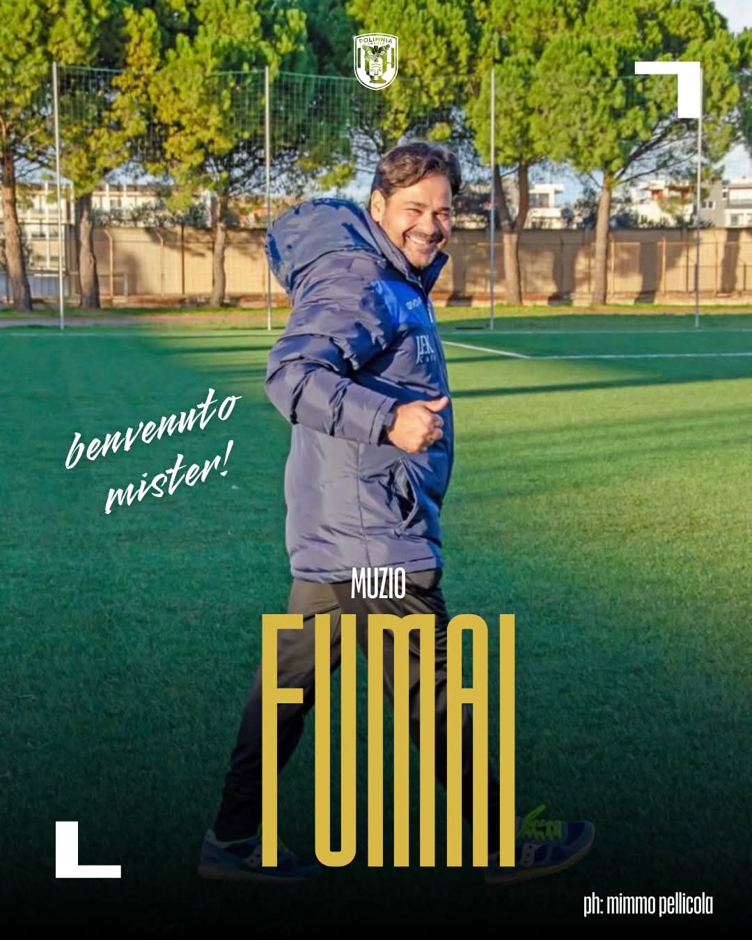 Polimnia Calcio: Muzio Fumai è il Nuovo Allenatore