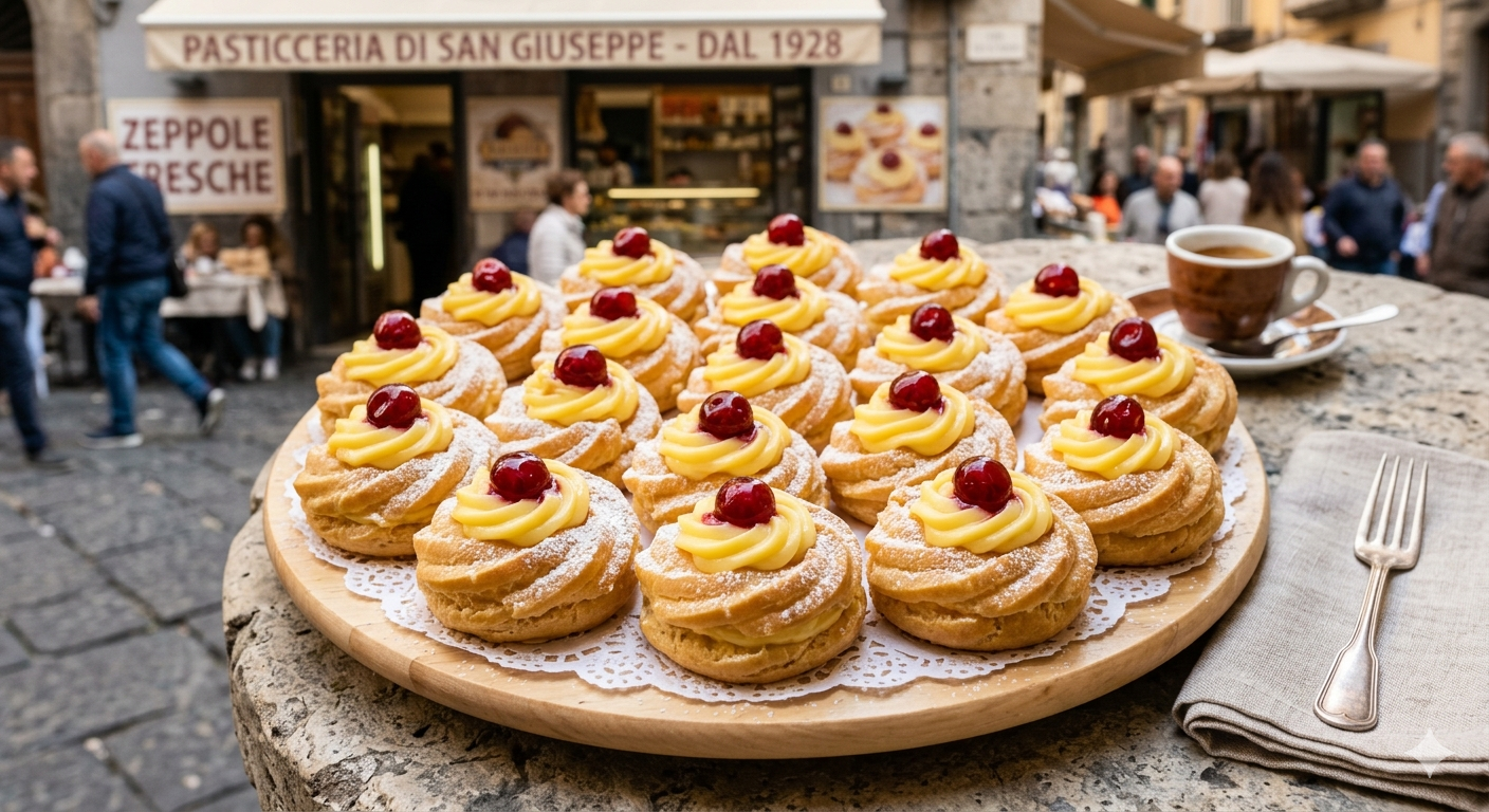 Il segreto delle Zeppole: tra leggende sacre e antichi friggitori di strada