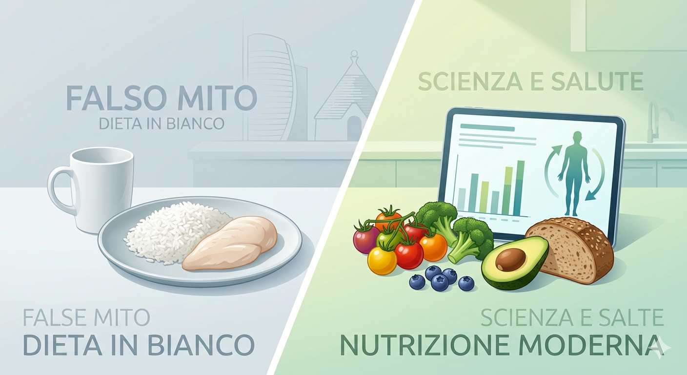 Dieta in bianco: il falso mito che tutti abbiamo seguito almeno una volta