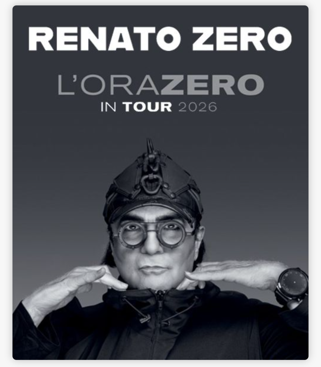 Renato Zero a Bari: l’evento “Autoritratto” che sta già infiammando il PalaFlorio