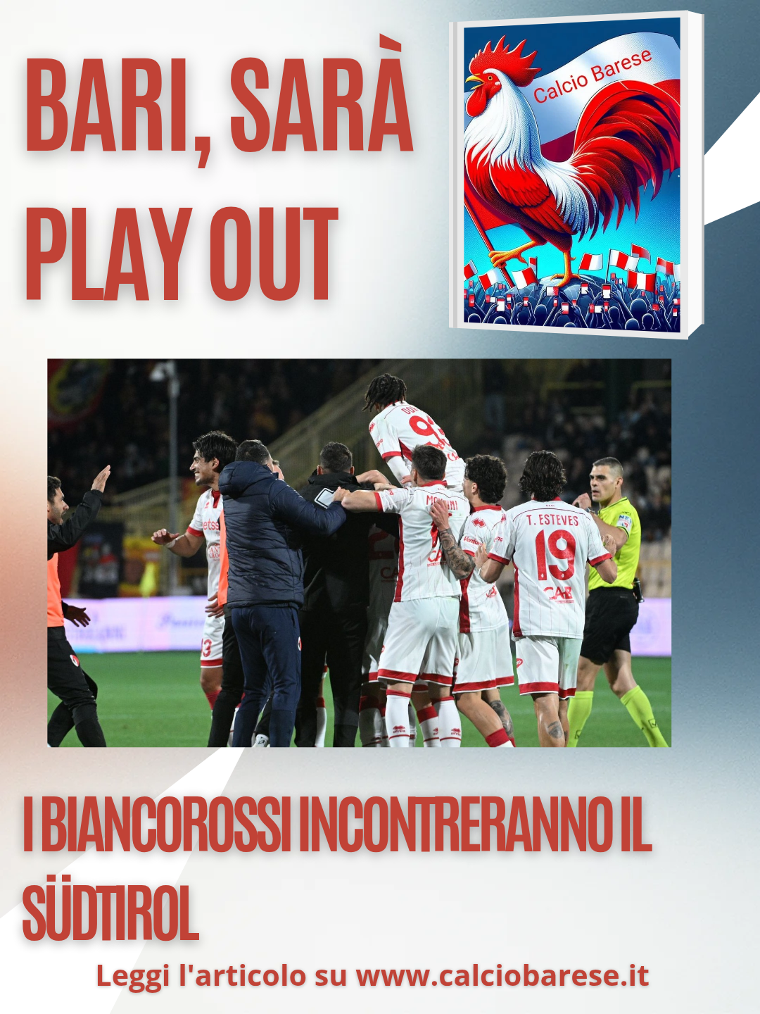 Catanzaro-Bari 2-3: i playout sono l'ultima spiaggia (CB)