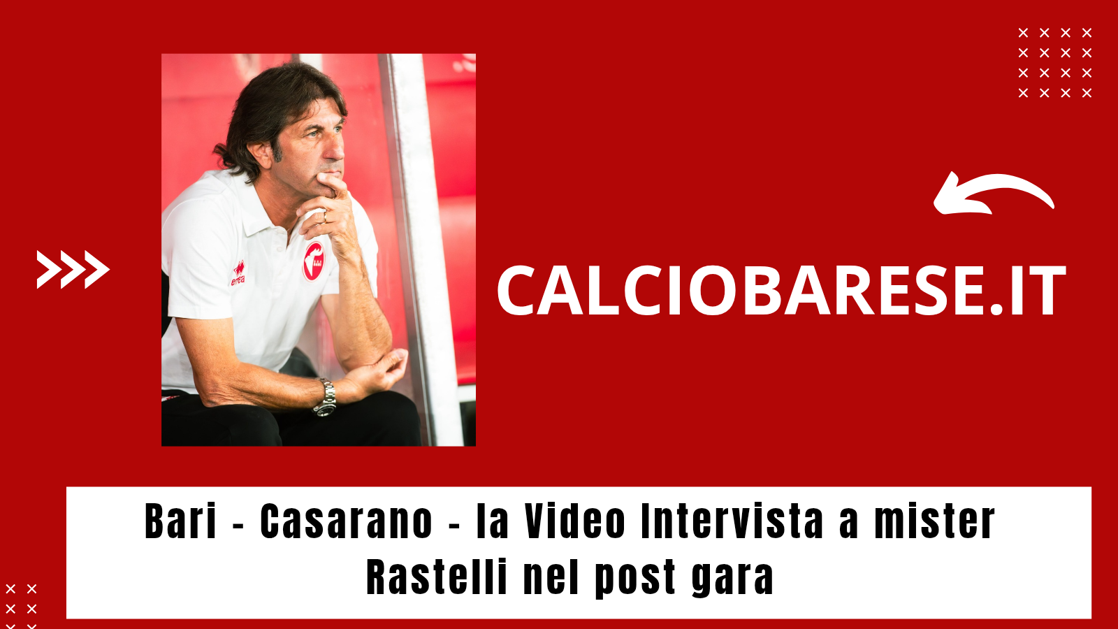 CB - Bari - Casarano le parole di mister Rastelli nel post gara - VIDEO -