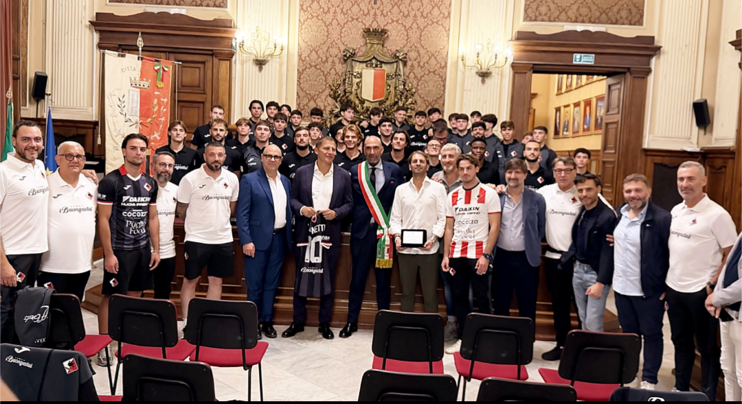 CB: IL SINDACO DI BARI RICEVE GLI ATLETI E LA DIRIGENZA DELLA BARI SPORTIVA: DOMENICA L’ESORDIO IN PRIMA CATEGORIA